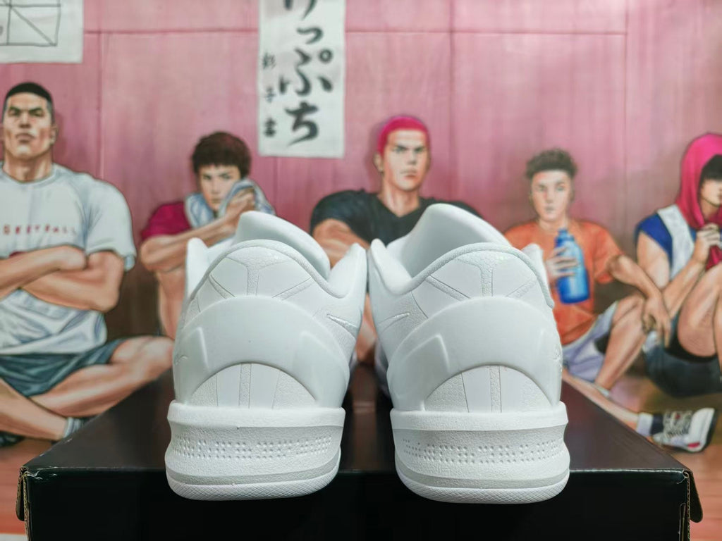 Nike White Basketball Sneakers