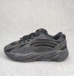 700 V2 Sneakers in Charcoal Black and Gray