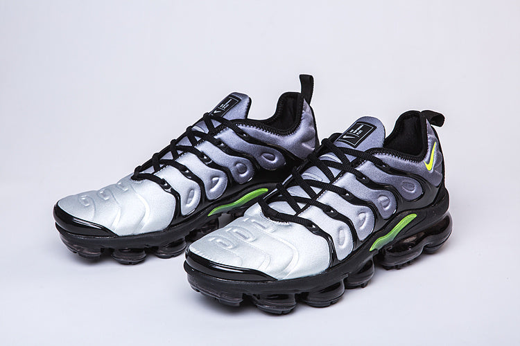 Nike Air VaporMax Plus Sneakers Silver Gray Green Black