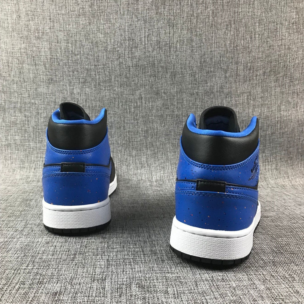 Jordan Air Jordan 1 Mid Black Game Royal Sneakers