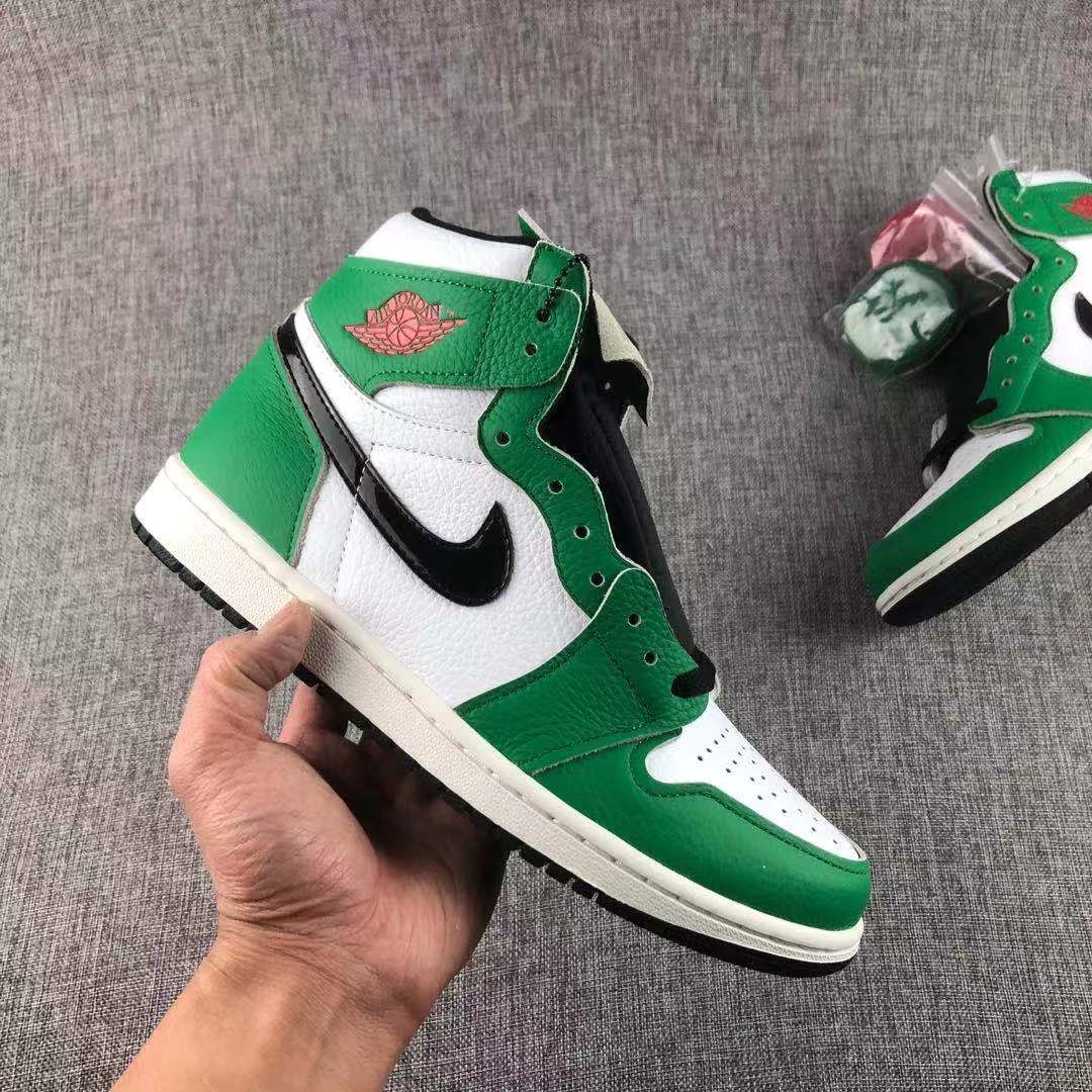 Air Jordan 1 Lucky Green High-Top Sneakers DB4612-300