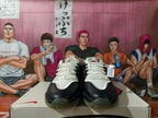 Nike Basketball Shoes in Black, White, Red and Blue