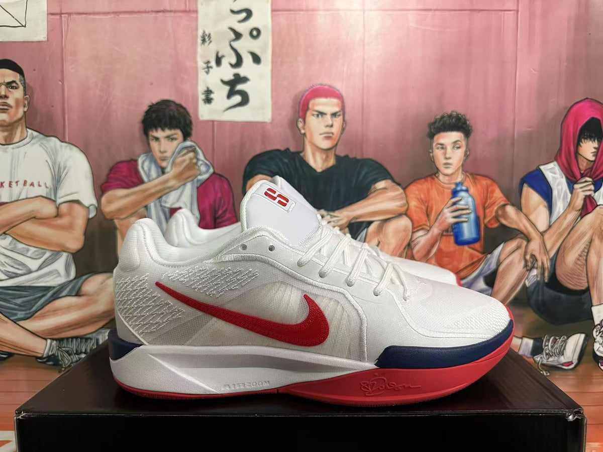 Nike Basketball Shoe White Red