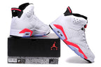 Jordan Air Jordan 6 High-Top Sneakers White Red 384664-123