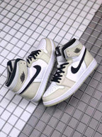 Nike Air Jordan 1 Zoom Comfort Sneakers White Gray Black CT0979-002