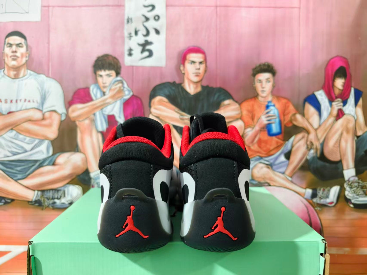 Jordan Luka 1 Basketball Shoes White Black Red