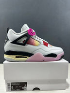 Jordan Air Jordan 4 Retro Comic White Black Pink Sneakers JA1135-100