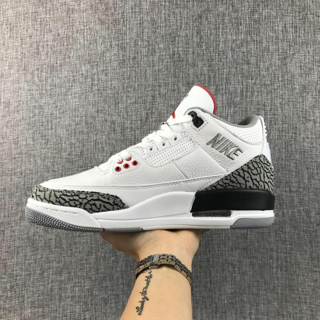 Jordan Air Jordan 3 White Cement White Sneakers