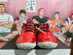 Nike GT Basketball Sneakers Red Black