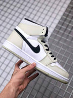 Nike Air Jordan 1 Zoom Comfort Sneakers White Gray Black CT0979-002