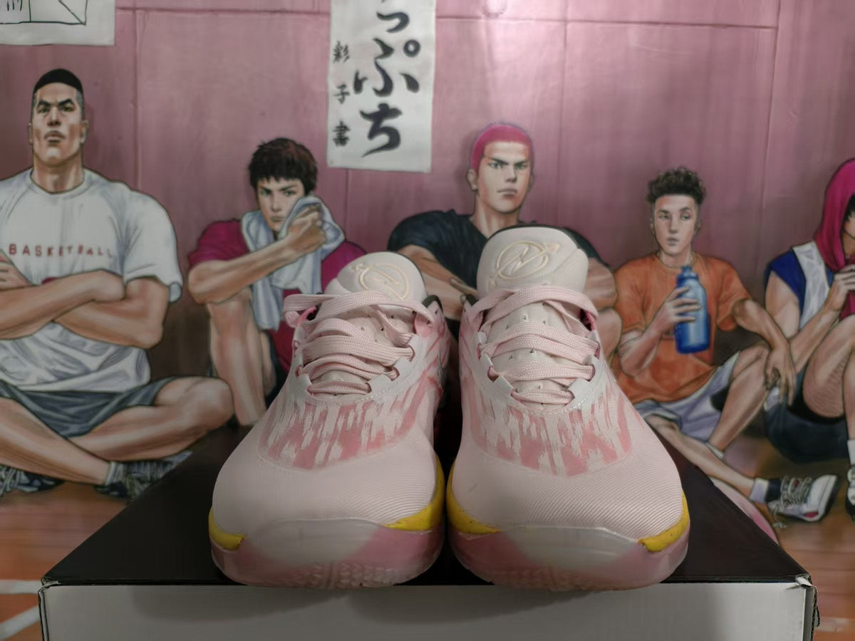 Nike Peach Pink Basketball Shoes