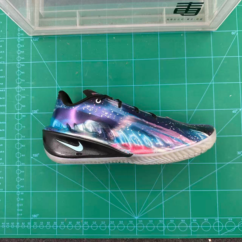 Nike Basketball Shoes, Purple Galaxy Print