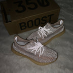 Yeezy 350 V2 Knit Sneakers in Taupe