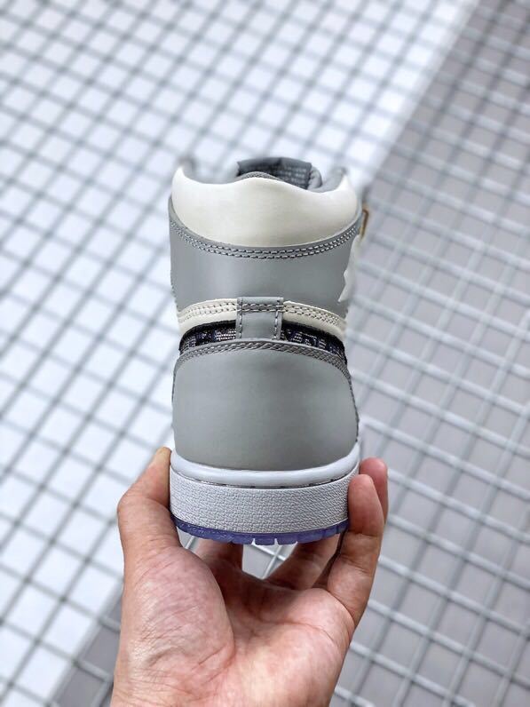 Nike Air Jordan 1 High OG Dior Gray White CN8607-002