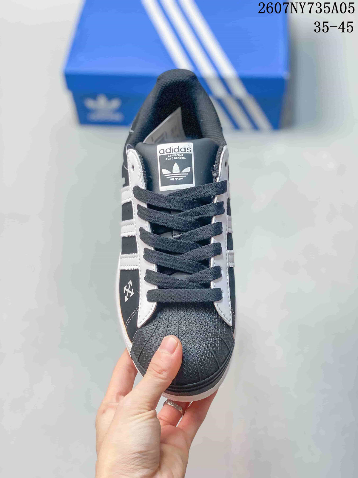 Adidas Superstar Sneakers Black White 2607NY735A05