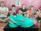 Nike Kobe 6 Basketball Shoes Turquoise Bronze Statue of Liberty