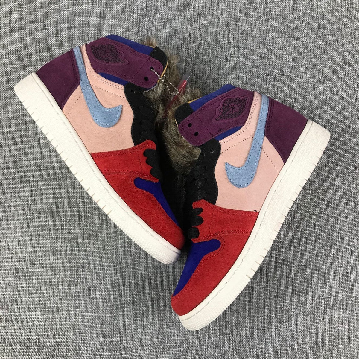 Jordan 1 Retro High OG GG Red Purple High-Top Sneakers