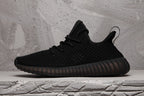 Yeezy 350 V2 Black Knit Sneakers