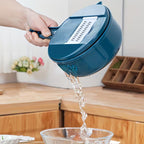 12 in 1 Vegetable Chopper and Grater Manual Slicer Shredder Julienne Cutter Multifunctional Kitchen Vegetable Cutter Tool