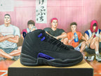 Jordan Black and Blue High-Top Sneakers