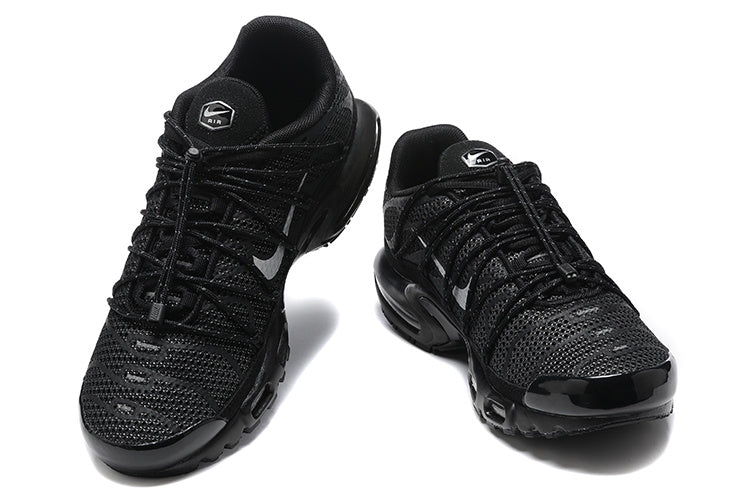 Nike Air Max Plus Black Mesh Sneakers