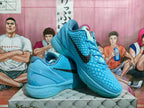Nike KD Basketball Sneakers Ice Blue Green Hornet