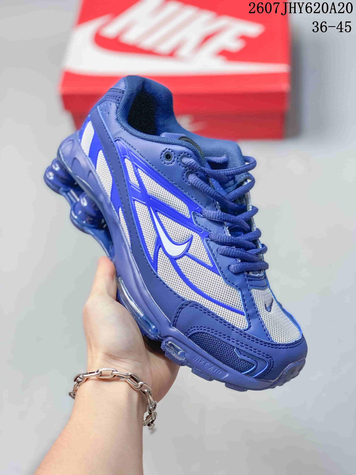 Nike Shox Ride 2 Blue White Sneakers IO4296-004