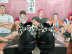 Converse Leopard Print Black Low-Top Sneakers