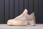 Jordan 4 Off-White Cream Women's Sneakers CV9388-100