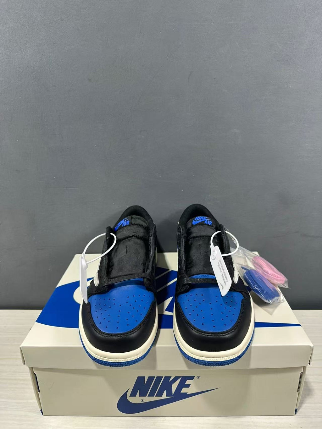 Jordan Air Jordan 1 Low OG SP Black Blue White Sneakers
