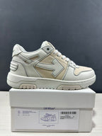 Off-White Out Of Office Low-Top Sneakers Cream White