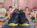 Nike LeBron Witness Basketball Shoes, Navy and Yellow