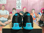 Jordan Gamma Blue Sneakers Black Blue
