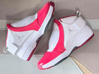 Jordan 19 White Red High-Top Sneakers