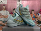Nike Basketball Sneakers Blue and Gold EU 39-46