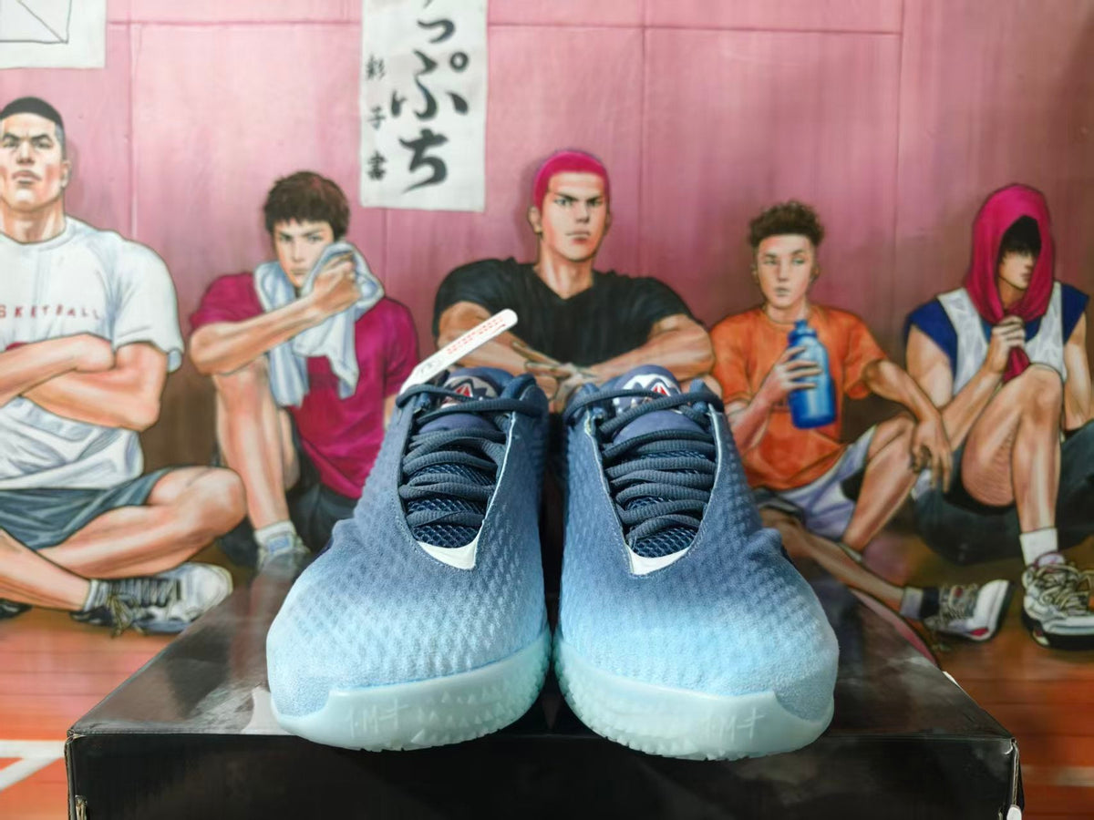 Nike Basketball Shoes in Gray Blue