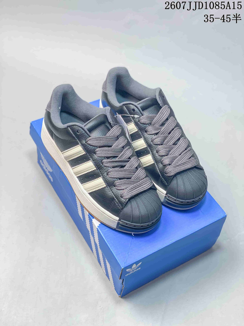 adidas Originals Superstar XLG Shell-Toe Low-Top Sneakers
