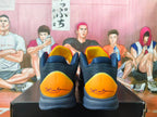 Nike Kobe 5 Basketball Shoes, Navy Blue and Orange