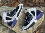 Nike Zoom LeBron 2K5 Black Grey Blue High-Top Sneakers