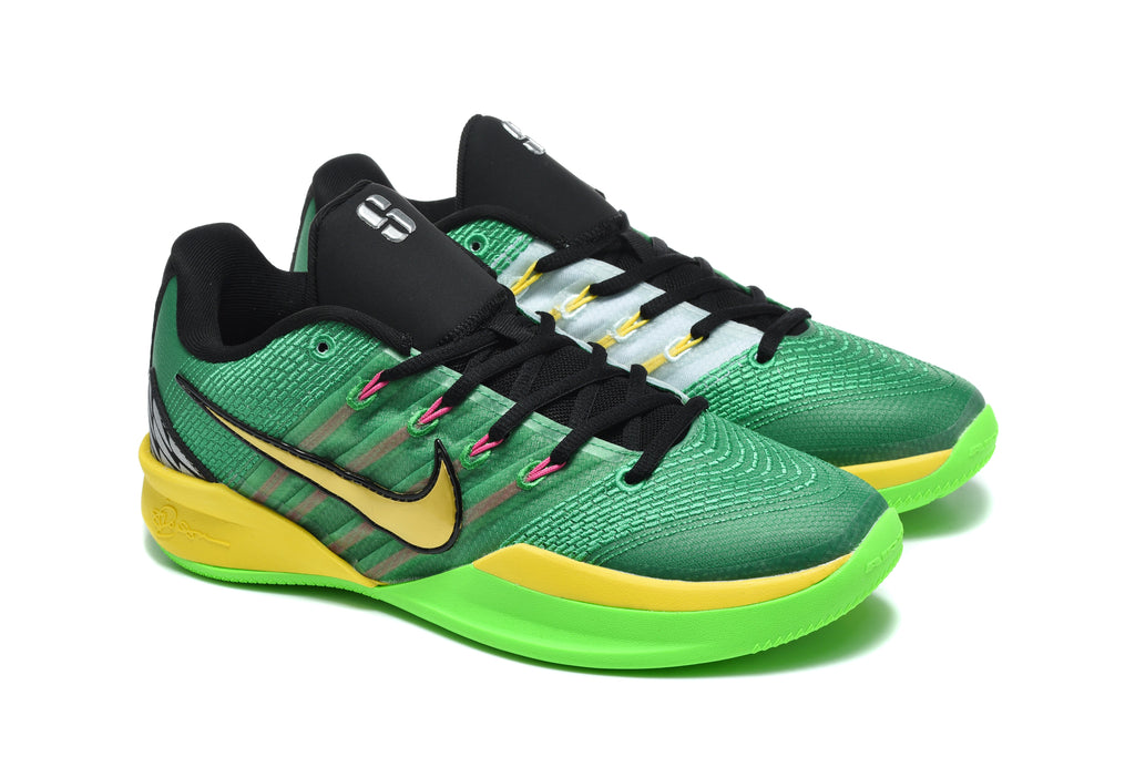 Nike Sabrina Basketball Shoes Green and Yellow 999-20