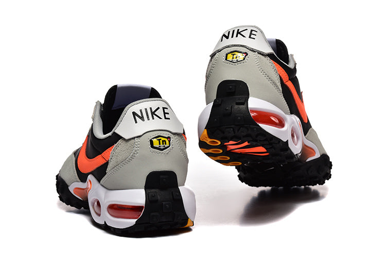 Nike Air Max Waffle SP Black and Bright Orange Sneakers