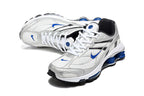 Nike Shox Ride 2 Silver and Blue Sneakers