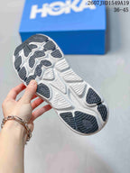 Hoka Clifton 10 Gray Lavender Running Sneakers 711390OWE