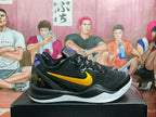 Nike Kobe 8 Basketball Shoes Black Purple Gold
