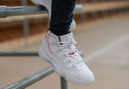 Jordan Air Jordan 11 Platinum Tint White Red Sneakers