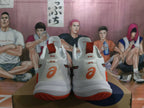 ASICS METARISE White Orange Sneakers