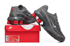 Nike Shox Ride 2 Gray and Red Sneakers