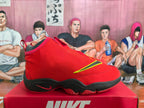 Nike Red and Black High-Top Sneakers