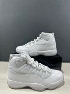 Jordan Air Jordan 11 Retro White High-Top Sneakers
