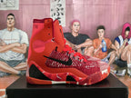 Nike Basketball Sneakers Red High-Top